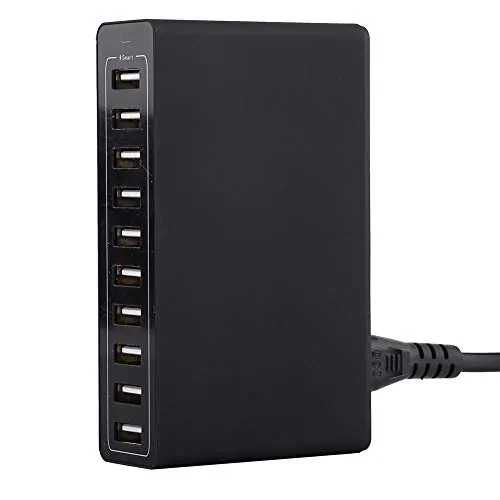4XEM 4XPOWER10USB — 10-Port USB-A Wall Charger with 50W 10A Power Output