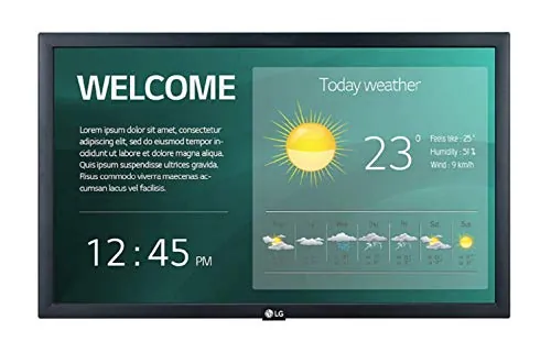 LG Electronics 22SM3G-B — 22INCH FHD,250NIT, 2 HDMI, 1 USB 2.0 TYP