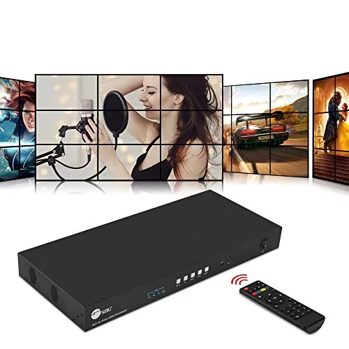 Siig CE-H26F11-S1 — USB-C CONNECTIVITY 4K USB-C/ DP/ VGA/ HDMI VIDEO WALL PROCESSOR TRUE 4K PERFORMA