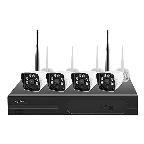 Supersonic SC-5004NVR — 4-Channel 1080p HD Security Camera System