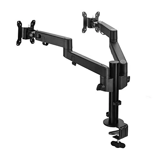 Siig CE-MT3E11-S1 — SIIG DUAL ARTICULATING MONITOR DESK MOUNT 30  UP TO 17.6 LBS, FULL MOTION (CE-MT