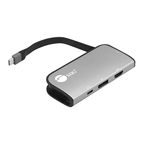 Siig CB-TC0G11-S1 — USB-C Multi-Video MST Hub with Power Delivery 3.0