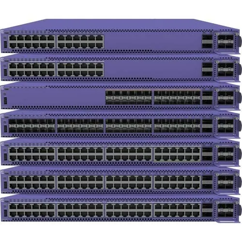 Extreme Networks 5520-24W — EXTREMESWITCHING 5520 24 10/100/1000BASET FDX/HDX 802.3BT 90W POE  2 STACKING/QS