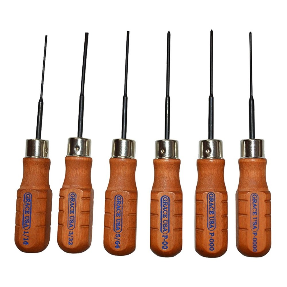 Grace Tools GRMS6 - The Grace USA Micro Screwdriver Set, Made in the USA, is mad