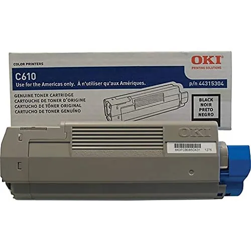 OKIDATA 44315304 — Okidata 44315304 Toner Cartridge for Okidata C610cdn, 610dn, 610dtn, 610n Printers - Black