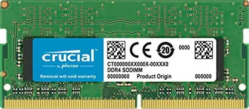 Crucial CT16G4SFS832A — 16GB DDR4-3200 SODIMM RAM - High Performance Memory Module