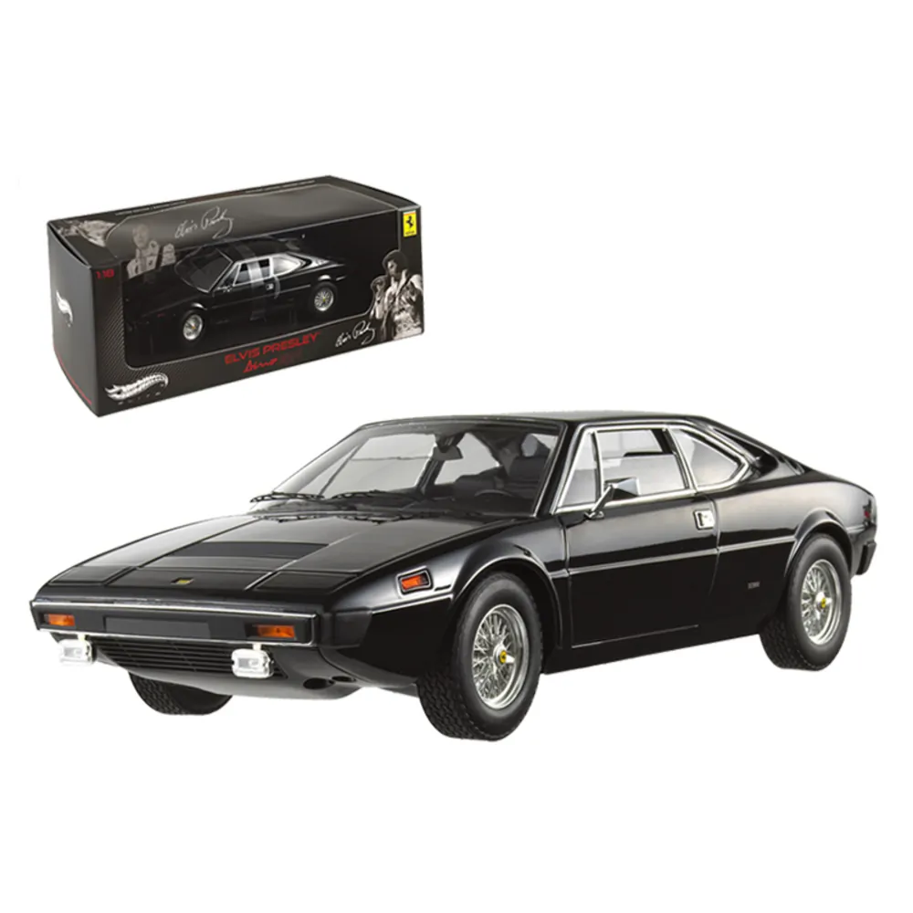 Hot Wheels V7425 — Ferrari Dino 308 GT4 Elvis Presley 1/18 Diecast Model Car