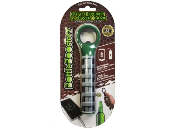 bulk buys DD533 - HyperGear 2,000mAh Power Bank & Bottle Opener - Football Pri