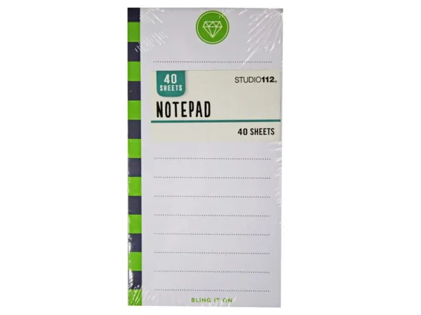 bulk buys GO115 - Stylish Bling Notepad for Creative Minds