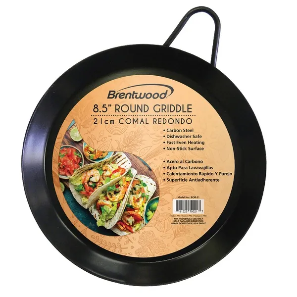 Brentwood BCM-21 — Brentwood 8.5" Comal Griddle