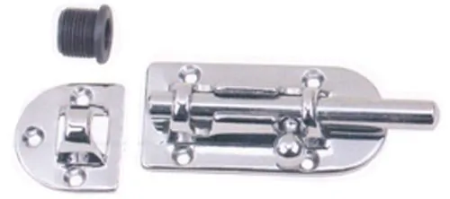 Perko 0947DP2CHR — Perko Chrome Barrel Bolt - 4"