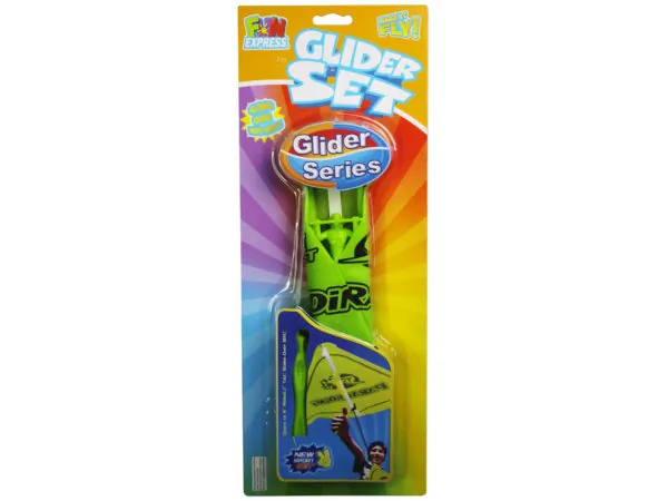 bulk buys KA813 - Ultimate Long Flying Glider Set - 4 Colorful Planes
