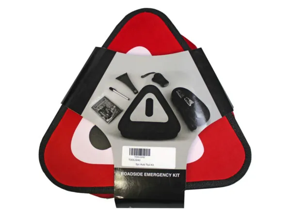 bulk buys DM115 - 5-Piece Auto Emergency Roadside Tool Set with Carrying Case