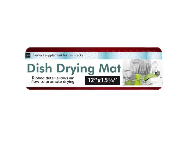 Bulk Buys GE484 — Premium Zig-Zag Drying Mat for Efficient Dish Drying