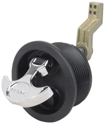 Perko 1092DP1BLK — Perko Surface Mount Latch f/Smooth & Carpeted Surfaces w/Offset Cam Bar