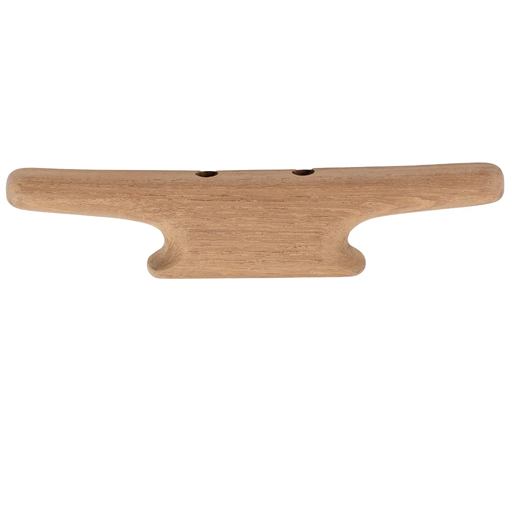 Whitecap 60400 — Teak 4-Inch Cleat for Home and Marine Use