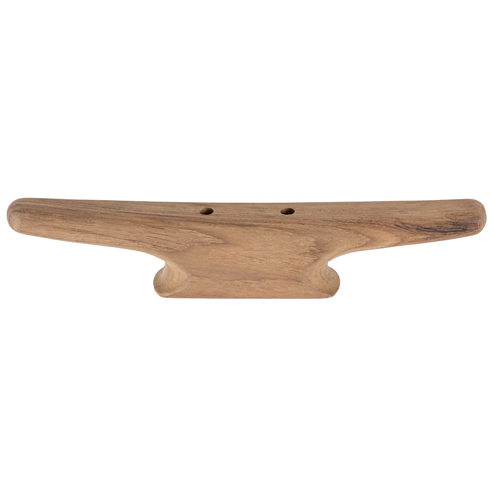 Whitecap 60406 — Whitecap 60406 Teak 12-Inch Cleat for Home and Marine Use