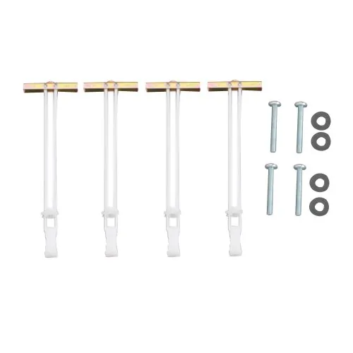 Chief PAC115 — LEGRAND-CHIEF METAL STUD ANCHOR KITS - THE KIT ALLOWS YOU TO INSTALL LARGE FLAT