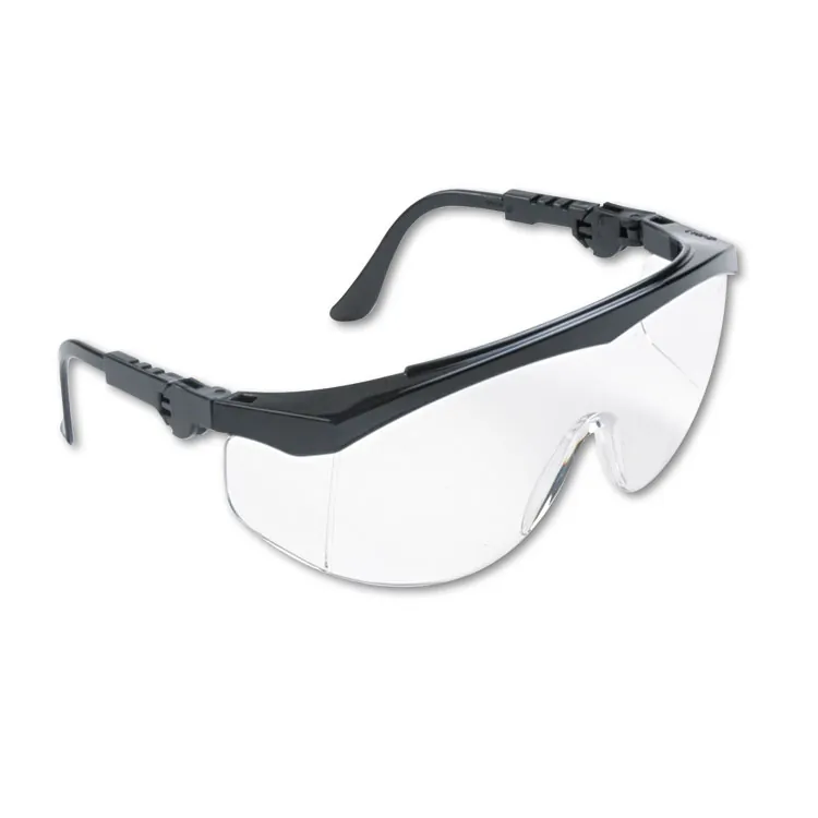 MCR SAFETY MCS TK110 — MCR Safety Tomahawk Adjustable Safety Glasses - Adjustable - Ultraviolet Protection - Nylon Frame - Black, Clear - 12 / Box