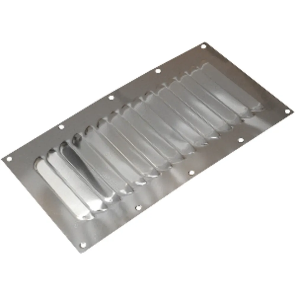SeaDog 331410-1 — Sea-Dog Stainless Steel Louvered Vent - 5" x 9"