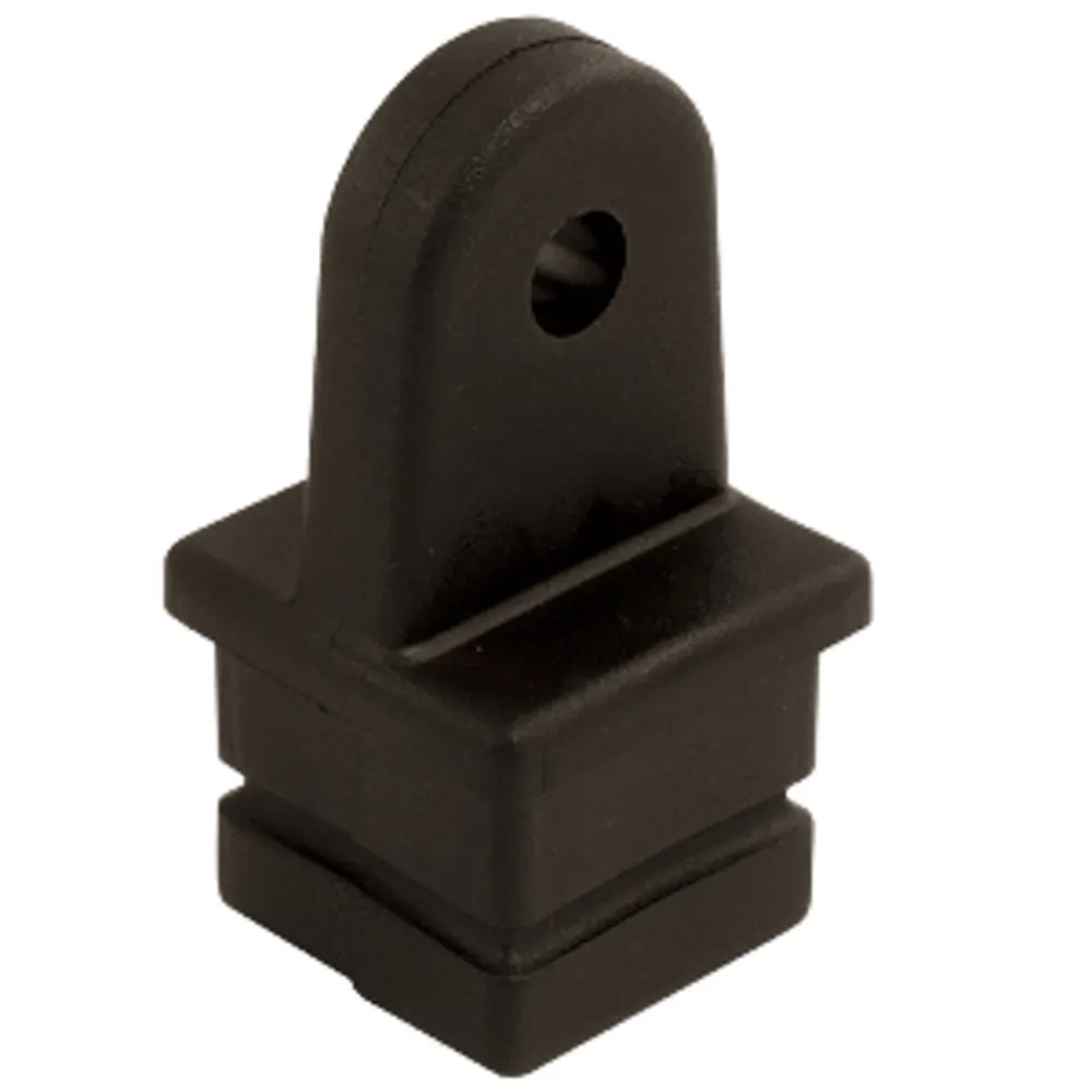 SeaDog 273580-1 — Sea-Dog Nylon Square Tube Top Insert - Black - 1"