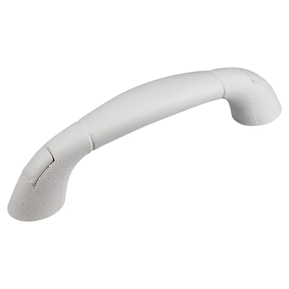 SeaDog 227561-1 — 9-3/4" White PVC Coated Grab Handle with Soft Grip