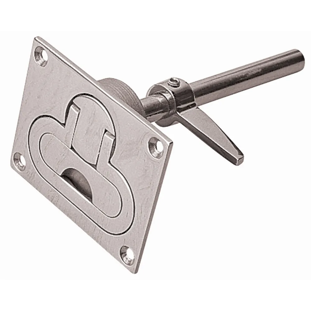 SeaDog 221835-1 — Stainless Steel Hatch Handle Latch - 3-3/4" x 3"