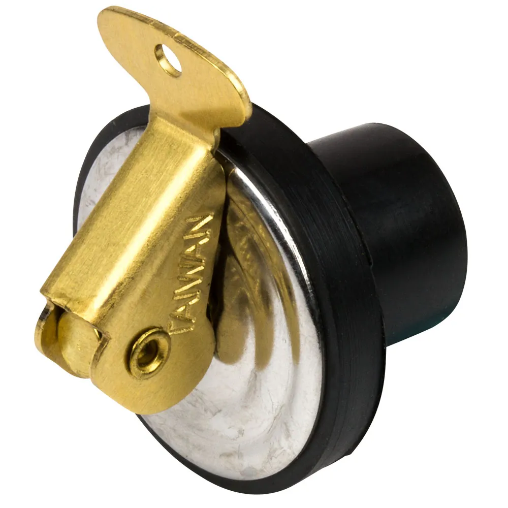 SeaDog 520093-1 — 5/8" Brass Baitwell Plug with Leak-Proof Seal