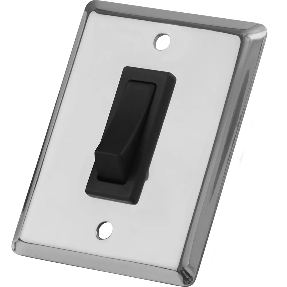 SeaDog 403010-1 — Sea-Dog Stainless Steel Single Gang Wall Switch Panel