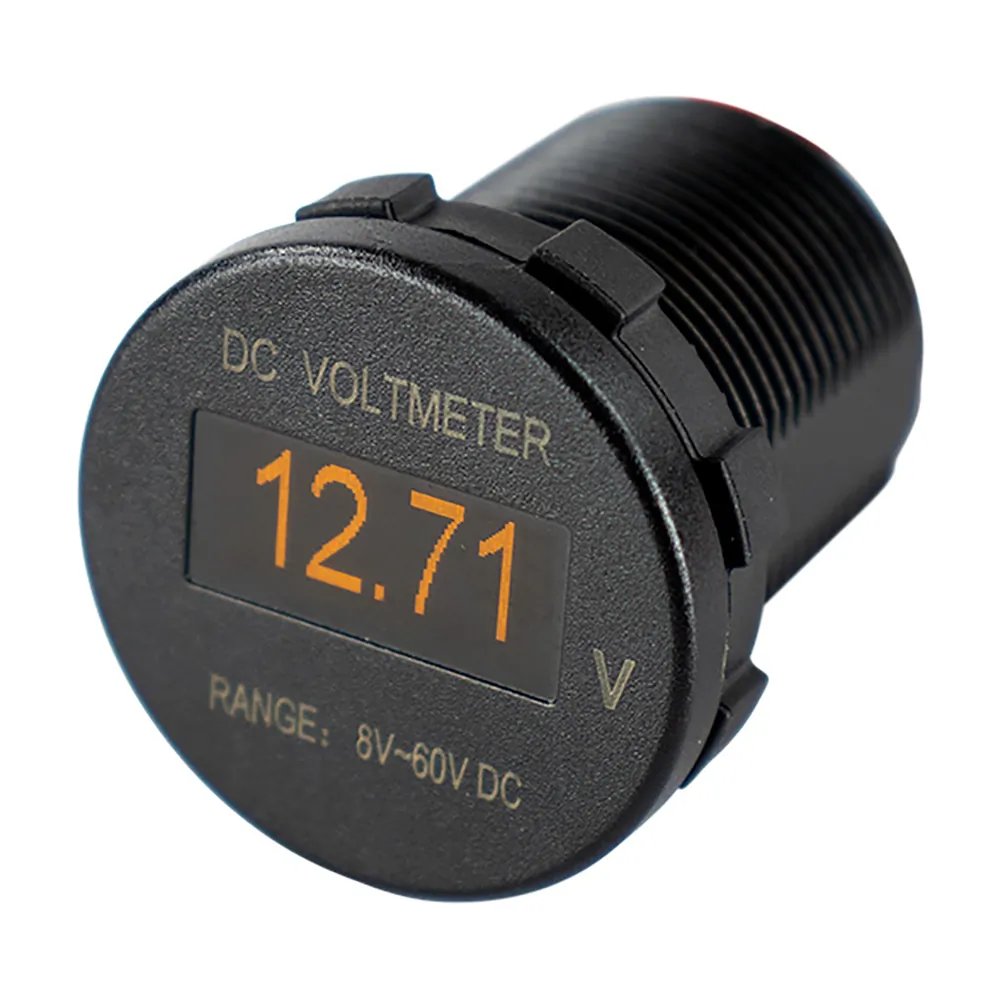 SeaDog 421600-1 — Sea-Dog Waterproof OLED Voltmeter - Marine Grade