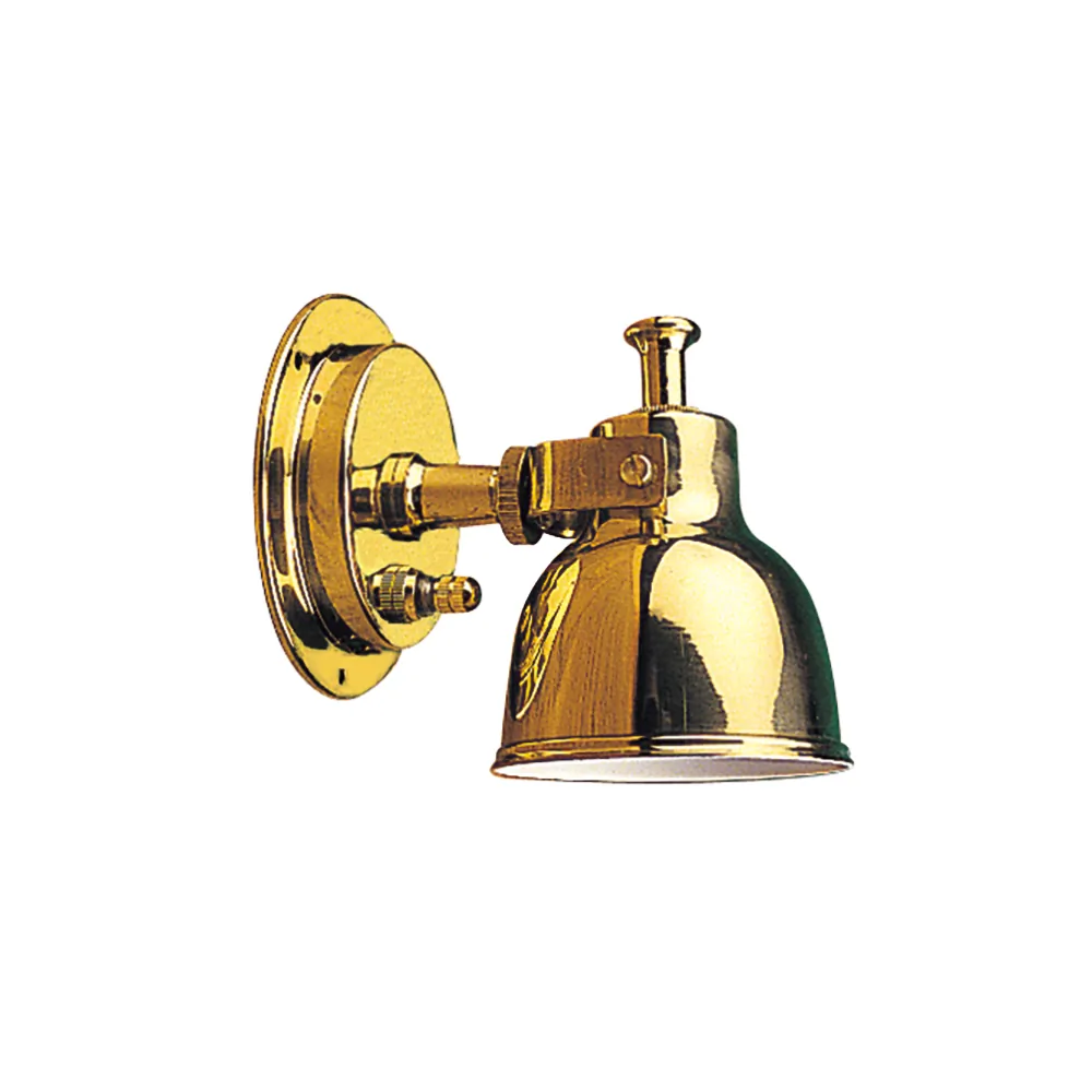 SeaDog 400400-1 — Small Brass Berth Light with Adjustable Knobs