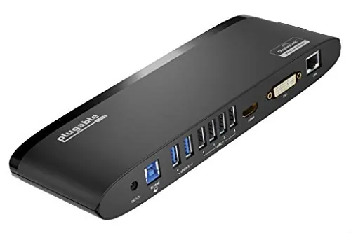Plugable Technologies UD-3900H — USB 3.0 UNIVERSAL LAPTOP DOCKING STATION FOR WINDOWS AND MAC (DUAL MONITOR: HDMI