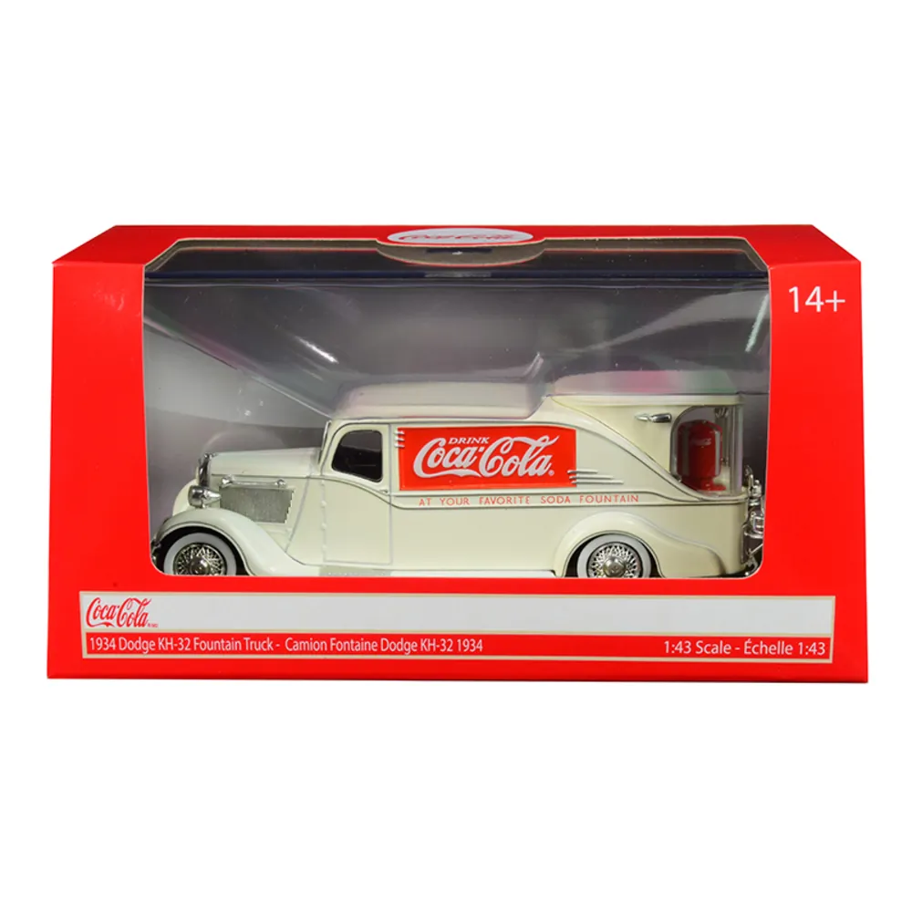 Motorcity Classics 443934 — 1934 Dodge KH-32 Coca-Cola Fountain Truck Diecast Model 1/43