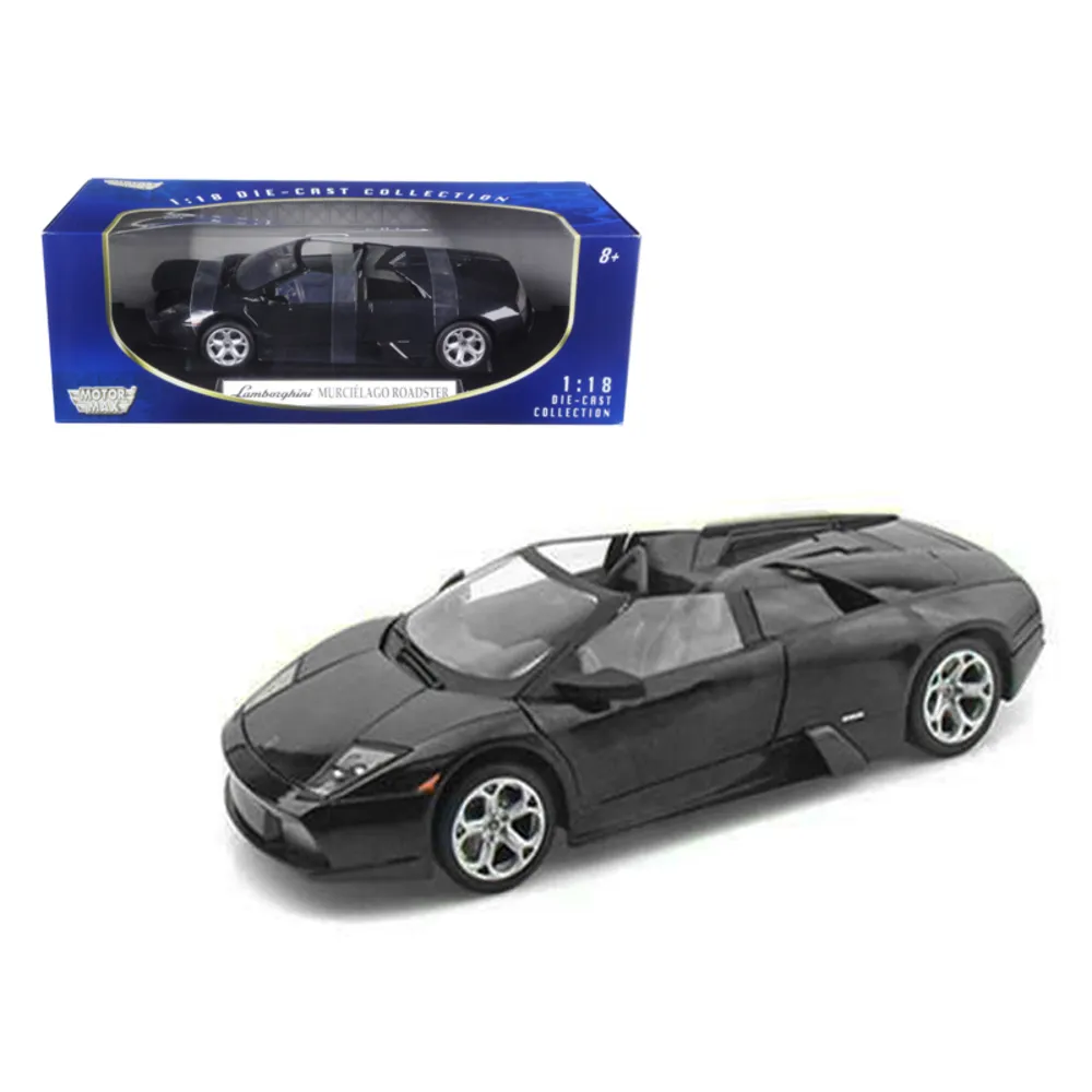 Motormax 73169bk — Lamborghini Murcielago Roadster Orange 1:18 Diecast Model Car