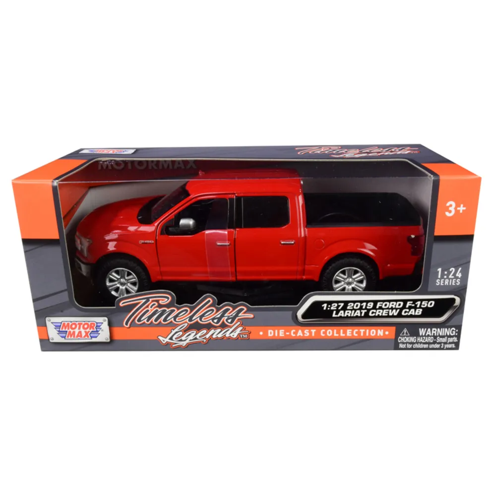 Motormax 79363r — 2019 Ford F-150 Lariat White 1/24 Scale Diecast Model