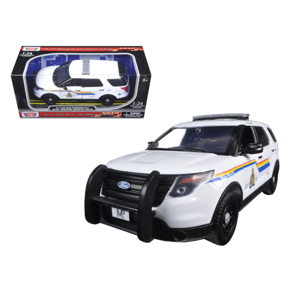 Motormax 76961 — 2015 Ford Police Interceptor Utility RCMP Diecast Model 1/24