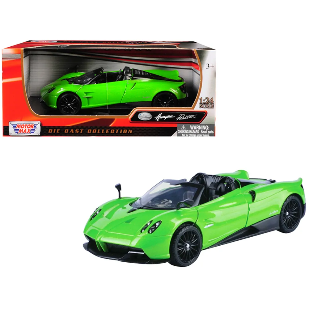 Motormax 79354or — Pagani Huayra Roadster Diecast Model Car - Orange 1/24 Scale