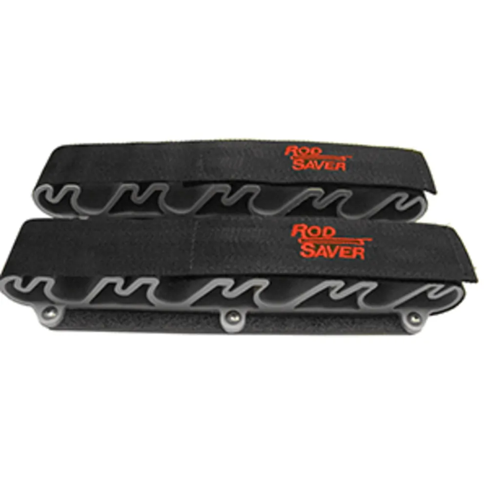 Rod Saver SMP8 — Rod Saver Portable Side Mount w/Dual Lock 8 Rod Holder