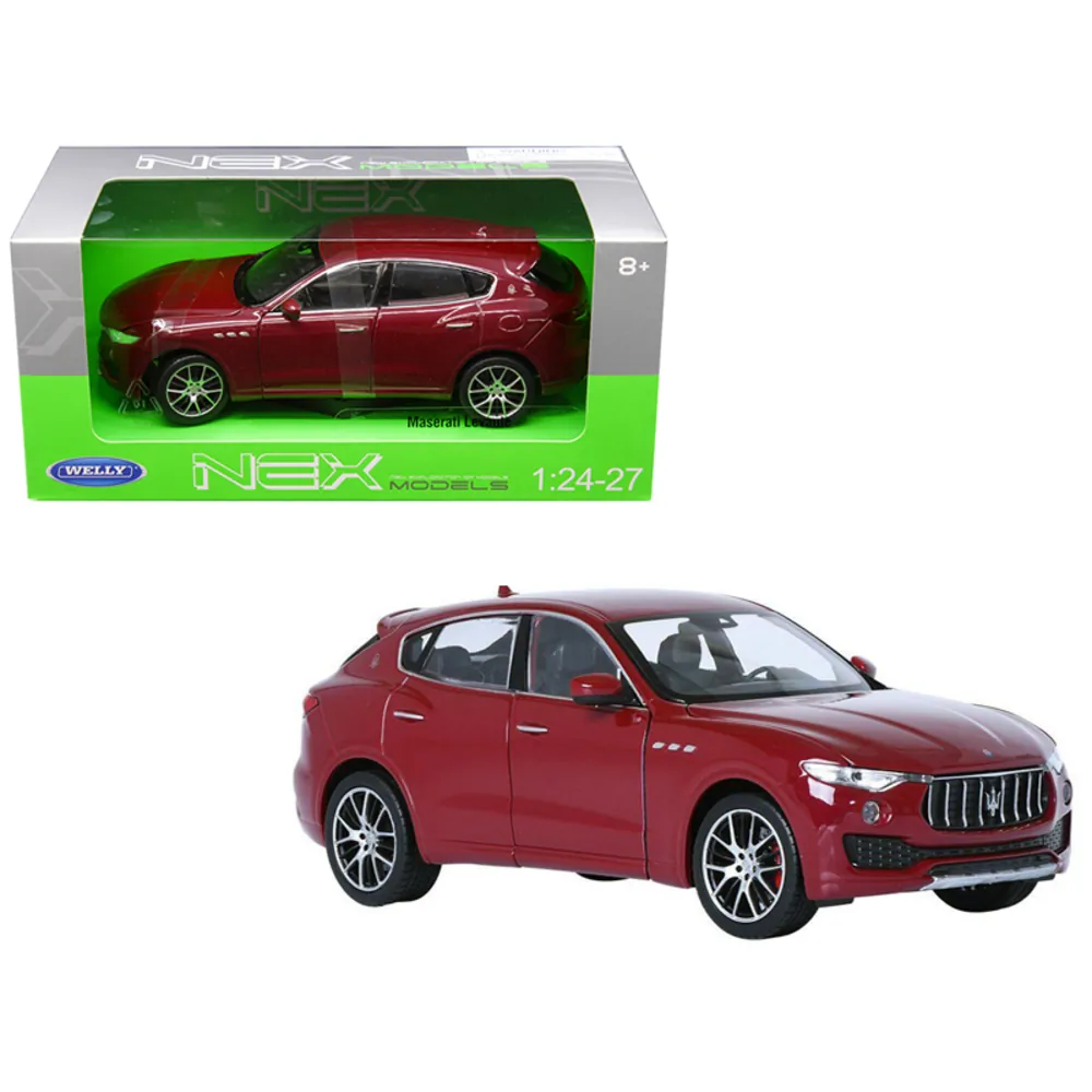 Welly 24078R — Maserati Levante Red Diecast Model Car 1:24 Scale by Welly