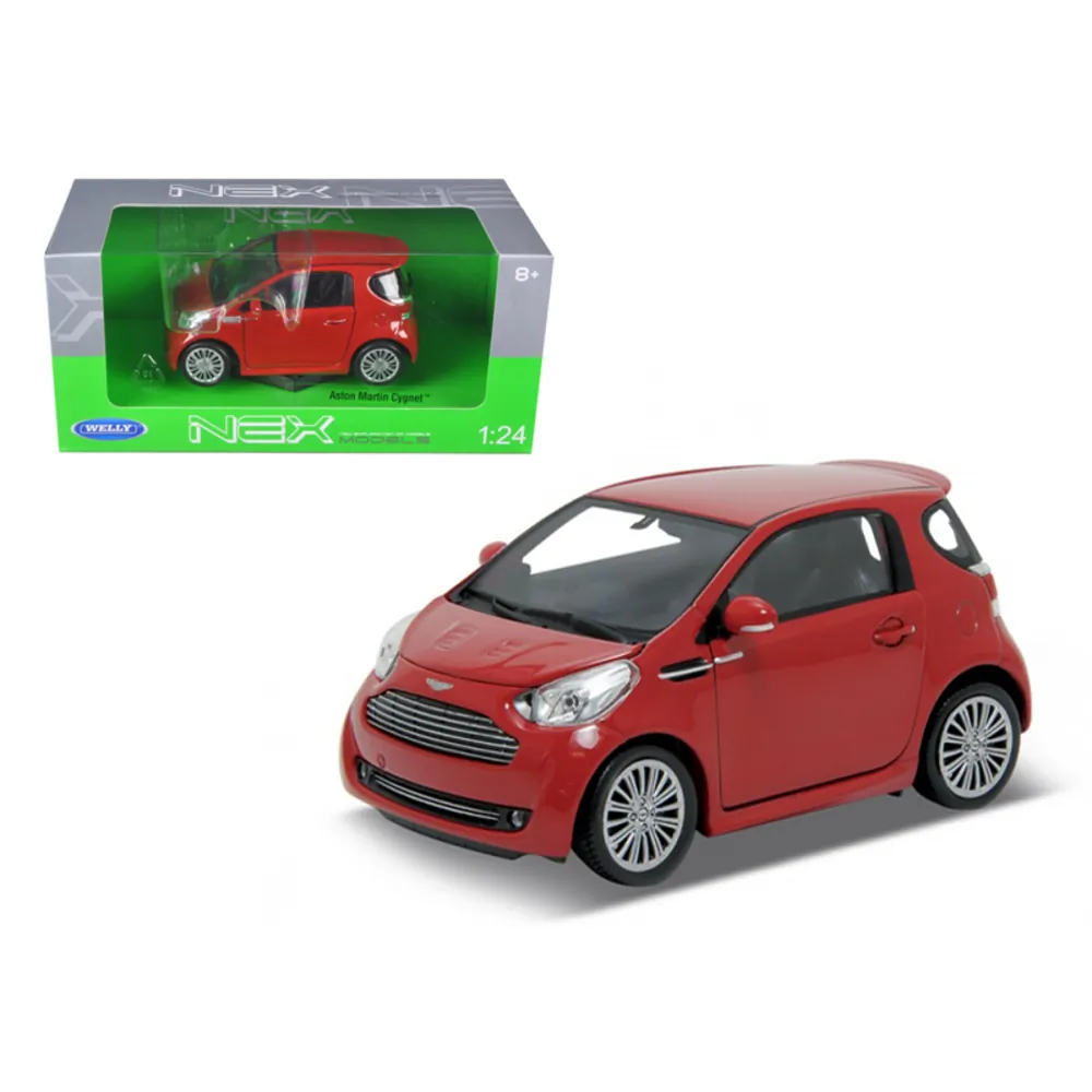Welly 24028r — Aston Martin Cygnet Red Diecast Car Model 1:24 by Welly