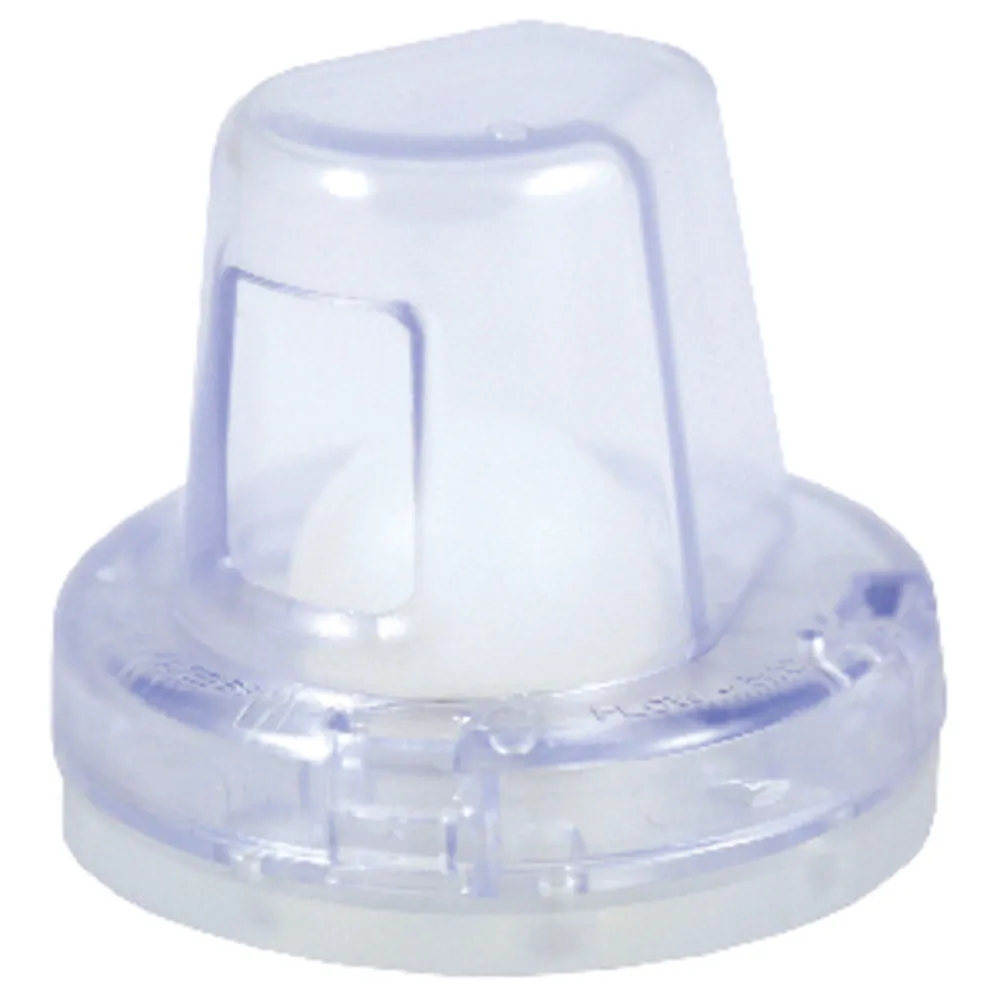 TH Marine Supplies FMS-1-0-DP — T-H Marine Flow-Max™ Ball Scupper - Clear