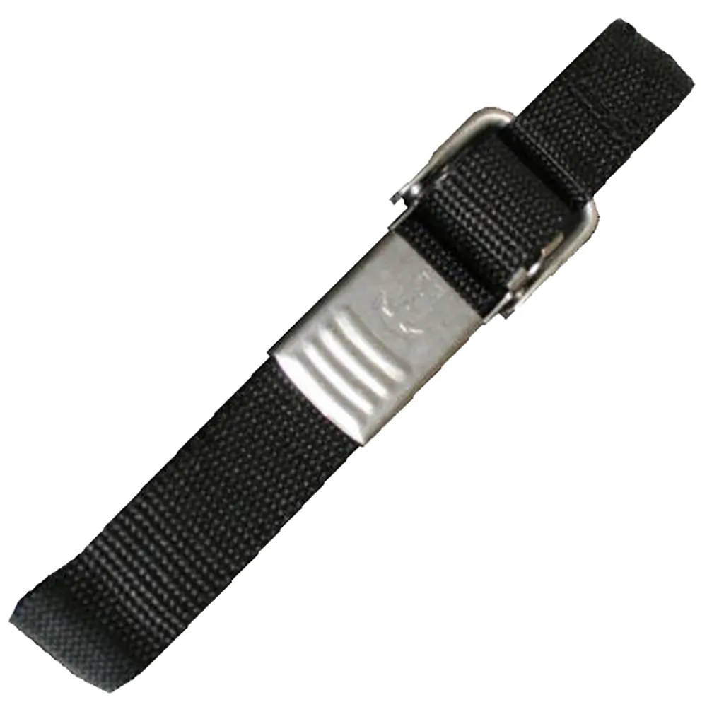 TH Marine Supplies BS-1-42SS-DP — T-H Marine Heavy-Duty 42" Battery Strap with Buckle