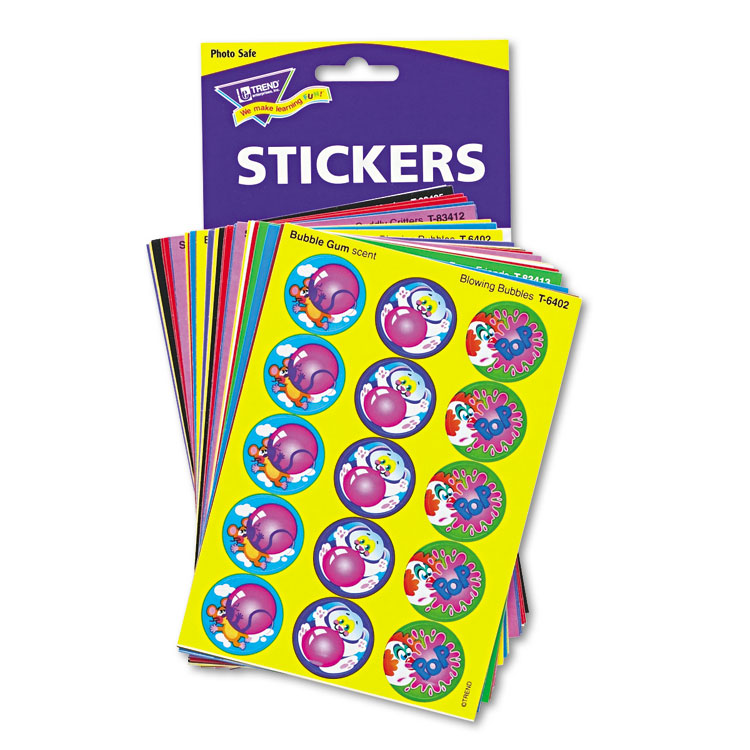 Trend Micro T83904 - STICKERS,SMILEY STARS,432