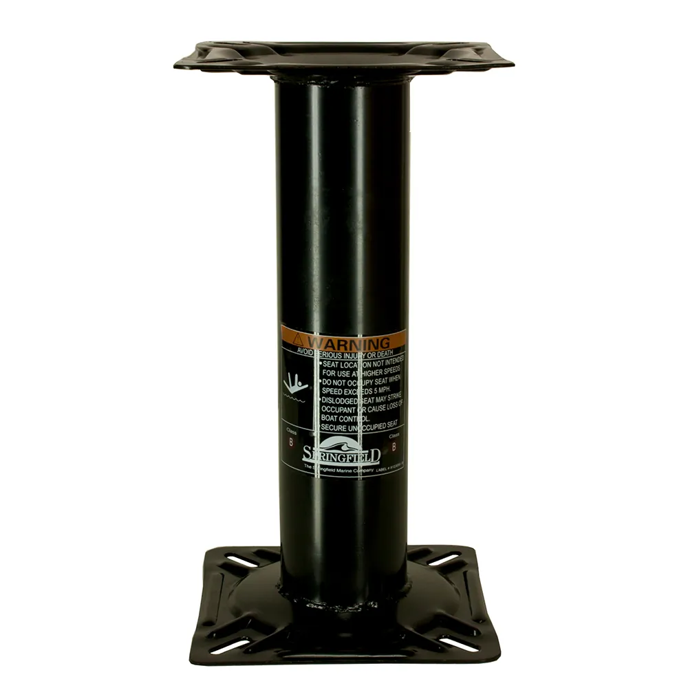 SPRINGFIELD 1561106 — 13" Adjustable Steel Pedestal for Boat Seats