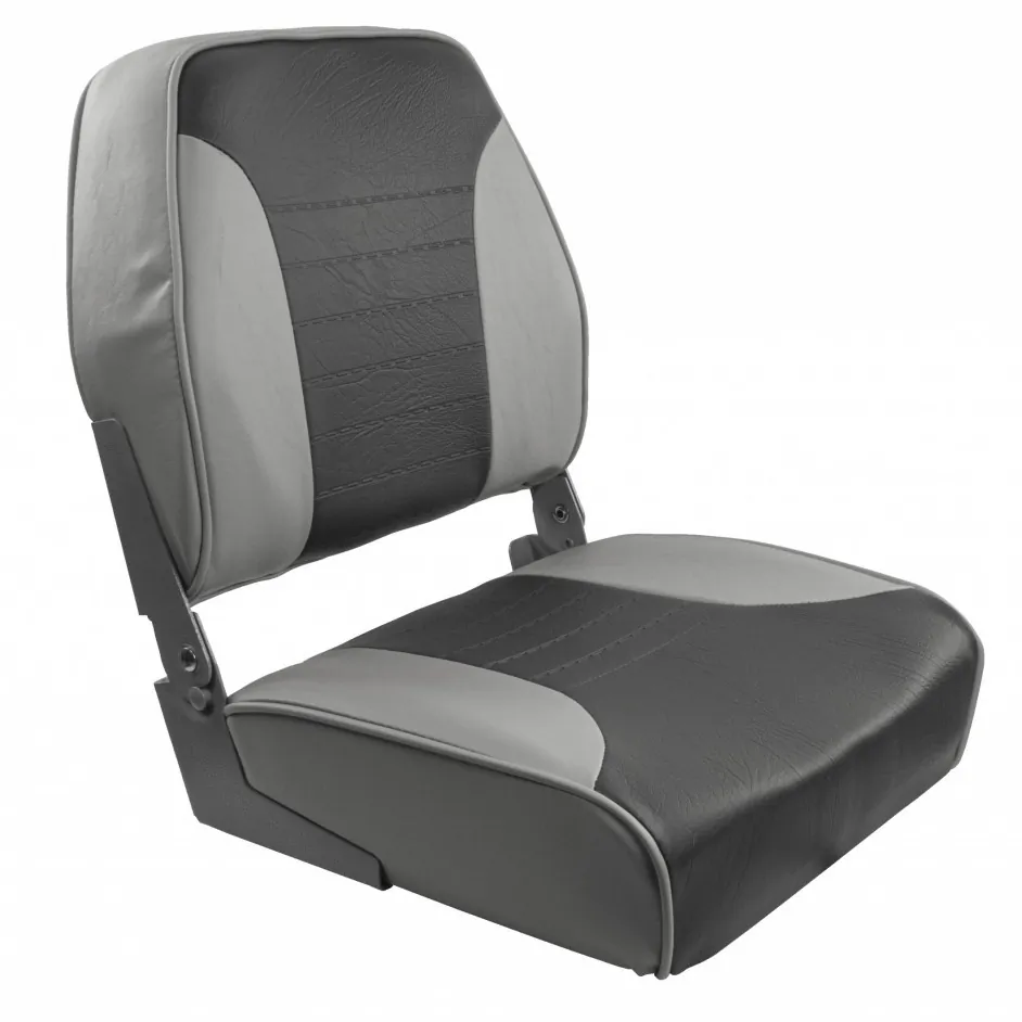 SPRINGFIELD 1040653 — Springfield Comfort Folding Seat - Grey and Charcoal