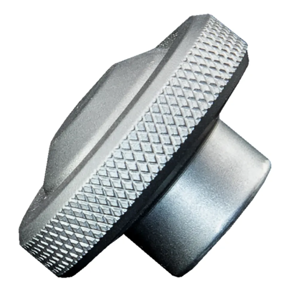 Edge P12682-58 GR — PTM Edge KNB-100 Mirror Replacement Knob - Titanium Grey