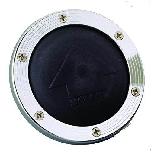 Maxwell P100735 — Heavy-Duty Stainless Steel Foot Switch with Cover