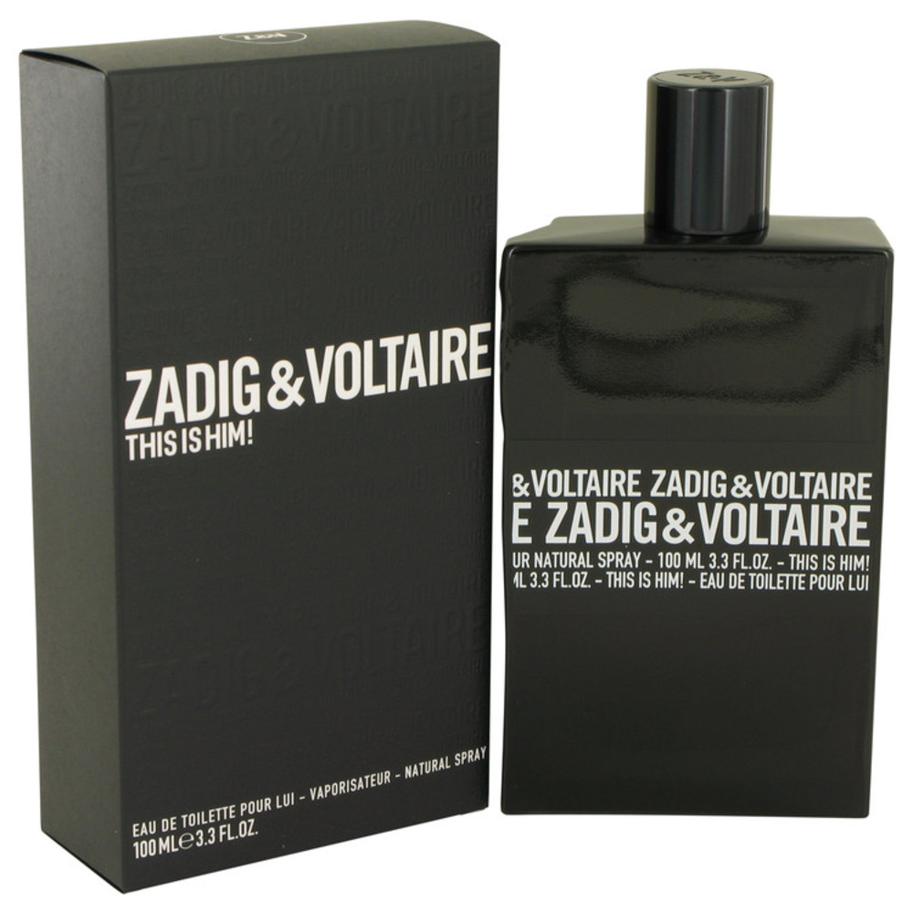 Zadig & Voltaire 539434 - This Is Him Eau De Toilette Spray 3.4 Oz For Men