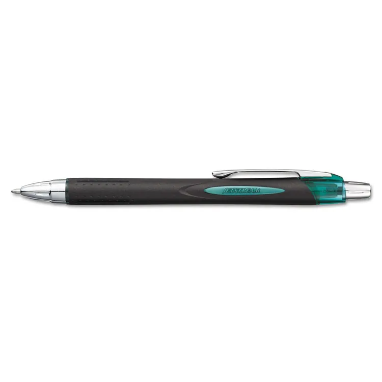 UNIBALL 62153 — Jetstream Retractable Ballpoint Pen - Fine Blue Ink