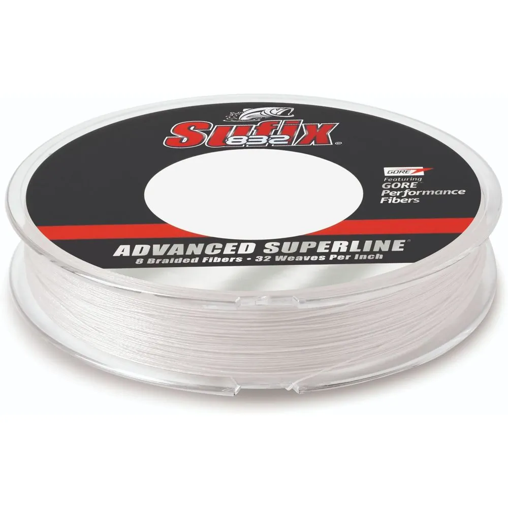 Sufix 660-108GH — Sufix 832® Advanced Superline® Braid - 8lb - Ghost - 300 yds